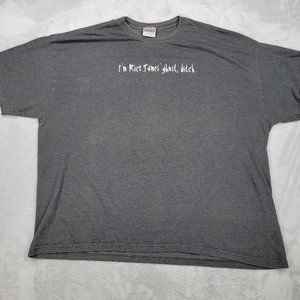 Rick James Shirt Men XXXL Black Cotton Crew Vintage Beefy Dave Chapelle‎ Comedy